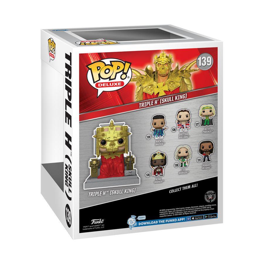 FUN72276 WWE - Triple H (Skull King) Pop! Deluxe - Funko - Titan Pop Culture