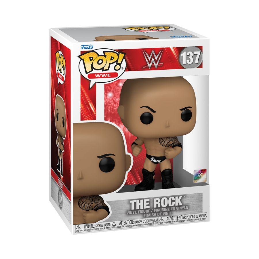 FUN72281 WWE - The Rock (Final) Pop! Vinyl - Funko - Titan Pop Culture