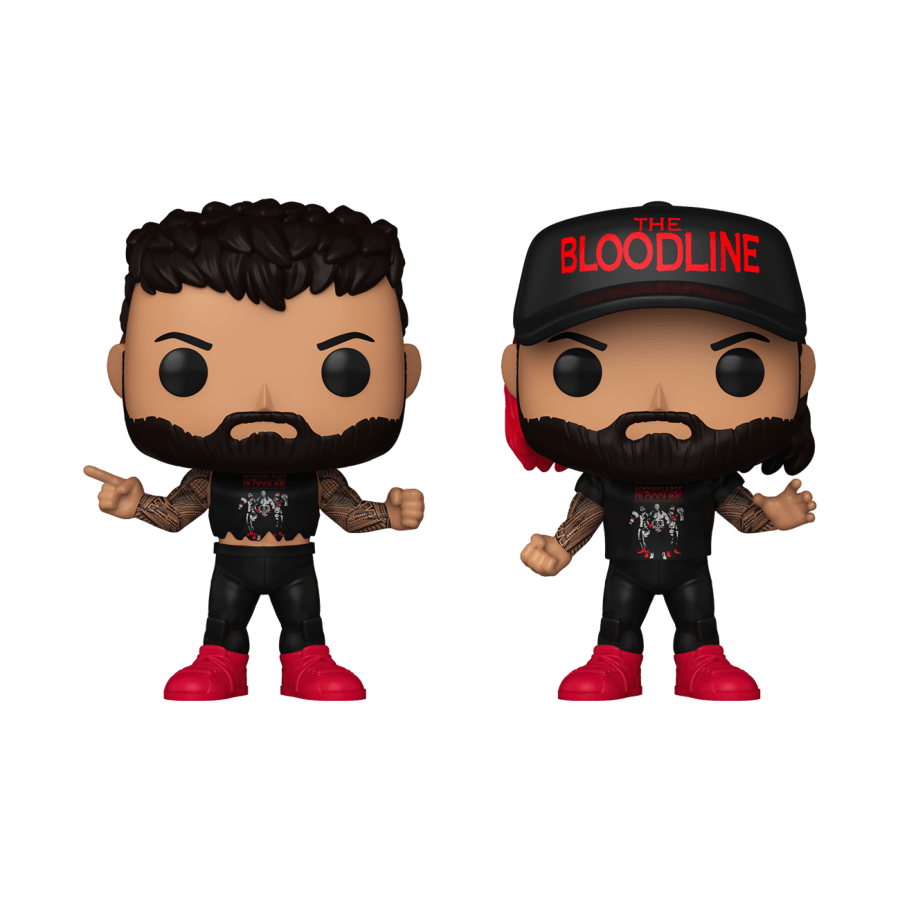 FUN72282 WWE - Uso Brothers Pop! Vinyl 2-Pack - Funko - Titan Pop Culture