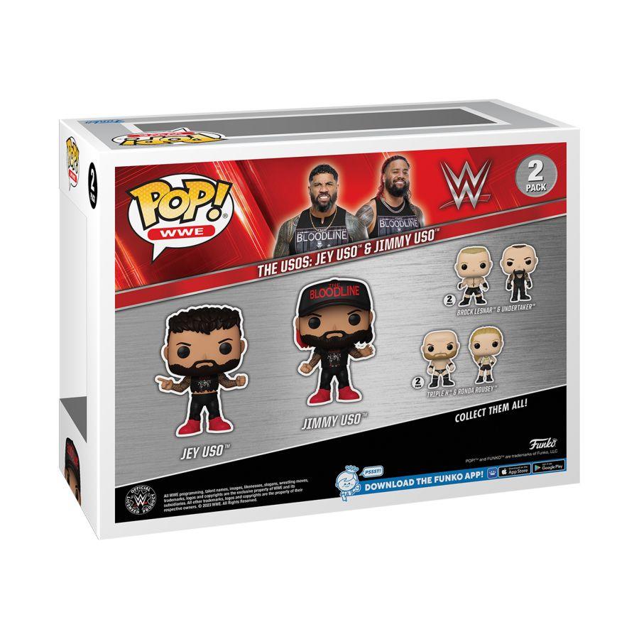 FUN72282 WWE - Uso Brothers Pop! Vinyl 2-Pack - Funko - Titan Pop Culture