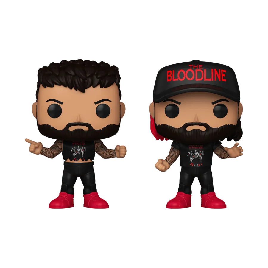 FUN72282 WWE - Uso Brothers Pop! Vinyl 2-Pack - Funko - Titan Pop Culture