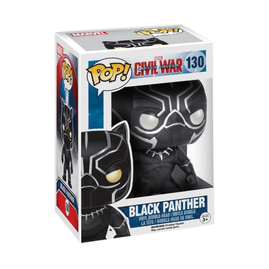 FUN7229 Captain America 3: Civil War - Black Panther Pop! Vinyl - Funko - Titan Pop Culture