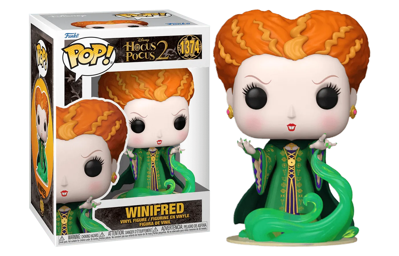 FUN72305 Hocus Pocus 2 - Winifred (Smoke) Pop! Vinyl - Funko - Titan Pop Culture