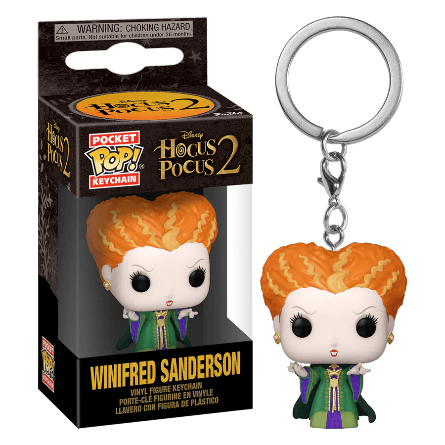 FUN72308 Hocus Pocus 2 - Winifred Pop! Keychain - Funko TBA - Titan Pop Culture