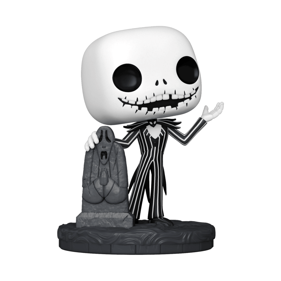 FUN72312 The Nightmare Before Christmas - Jack with Gravestone 30th Anniversary Pop! Vinyl - Funko - Titan Pop Culture