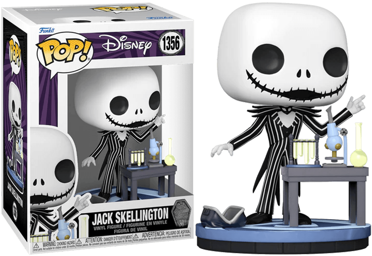 FUN72313 The Nightmare Before Christmas - Jack Skellington in Laboratory 30th Anniversary Pop! Vinyl - Funko - Titan Pop Culture