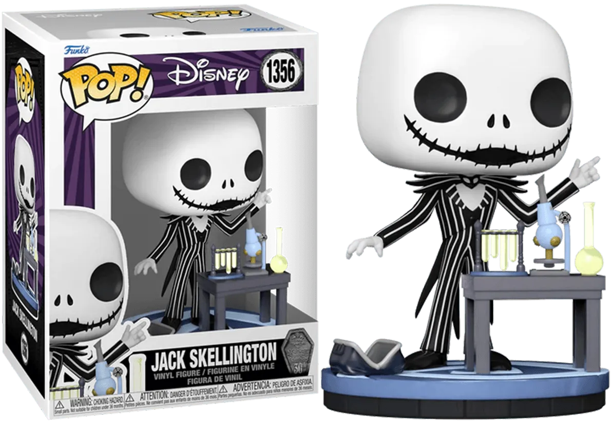 FUN72313 The Nightmare Before Christmas - Jack Skellington in Laboratory 30th Anniversary Pop! Vinyl - Funko - Titan Pop Culture