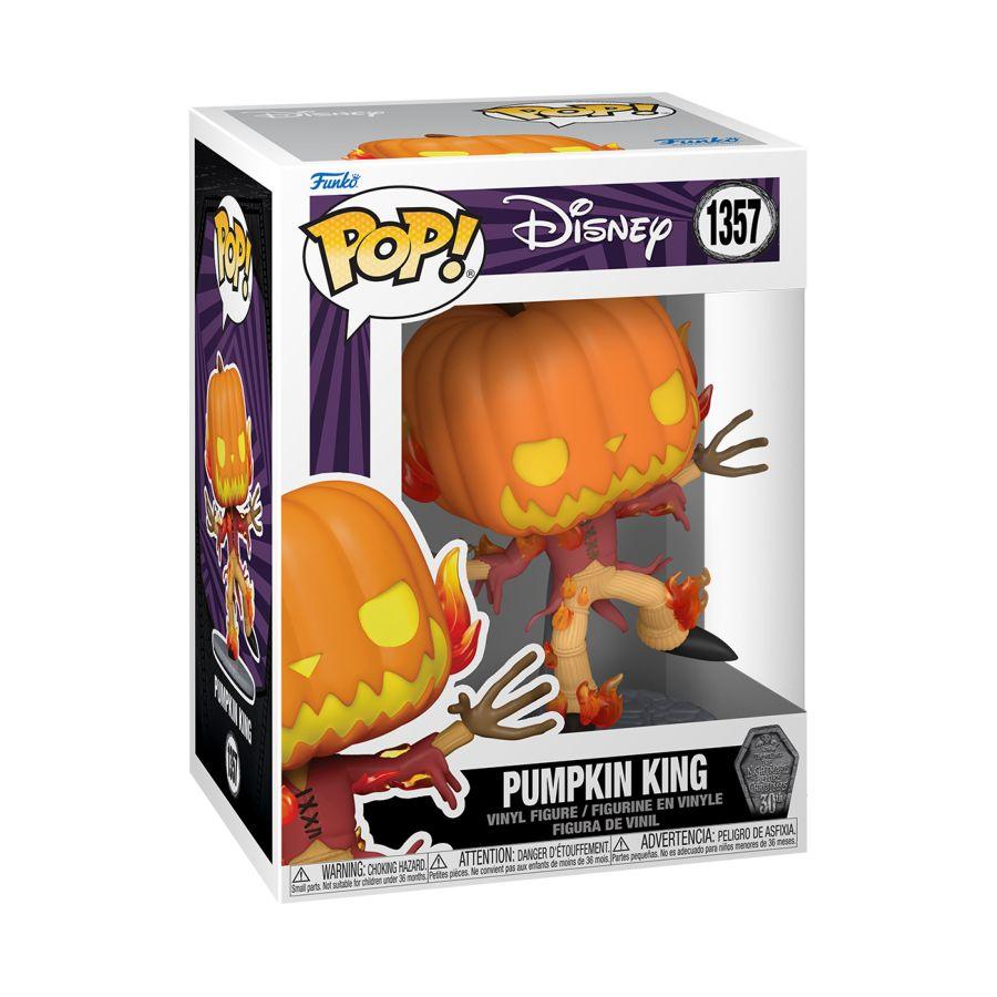 FUN72314 The Nightmare Before Christmas - Pumpkin King 30th Anniversary Pop! Vinyl - Funko - Titan Pop Culture