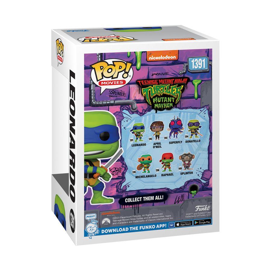 FUN72332 Teenage Mutant Ninja Turtles: Mutant Mayhem (2023) - Leonardo Pop! Vinyl - Funko - Titan Pop Culture