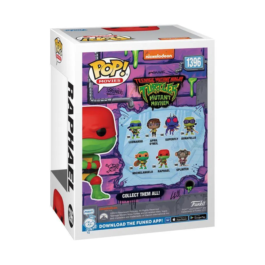 FUN72337 Teenage Mutant Ninja Turtles: Mutant Mayhem (2023) - Raphael Pop! Vinyl - Funko - Titan Pop Culture