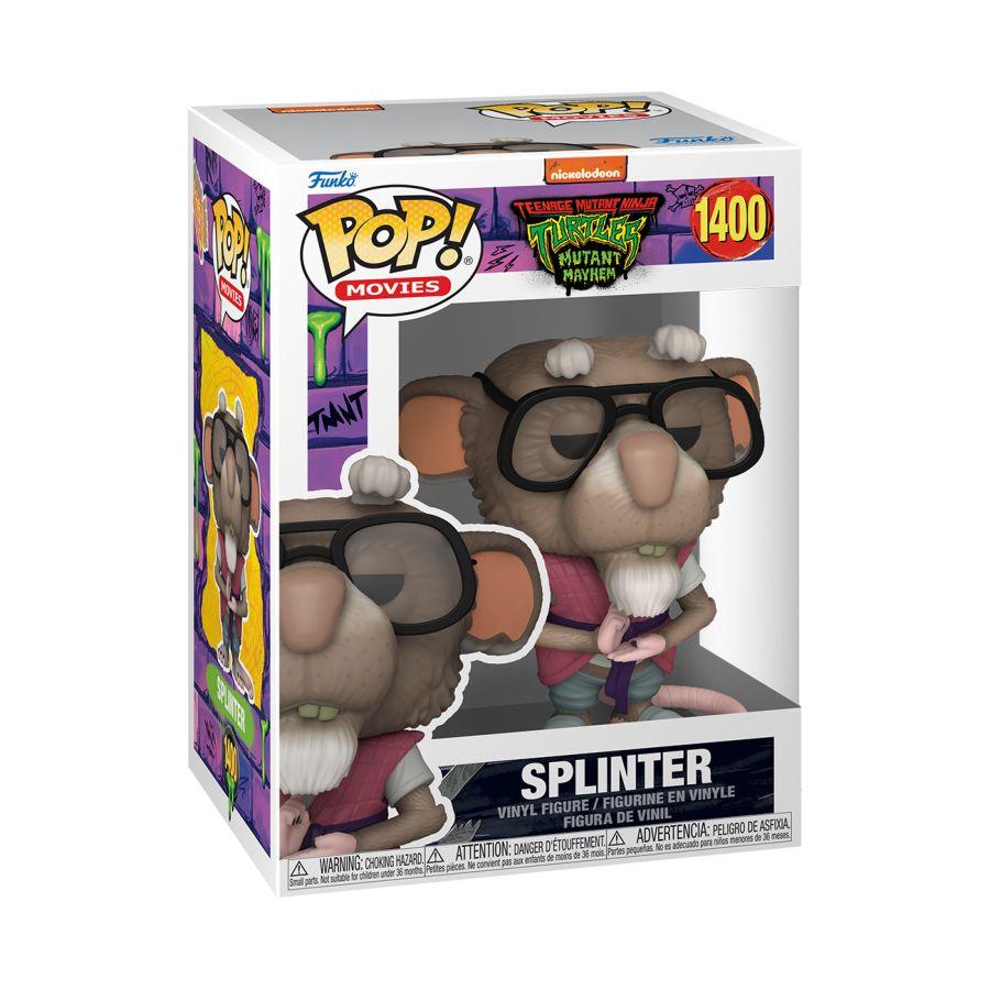 FUN72342 Teenage Mutant Ninja Turtles: Mutant Mayhem (2023) - Splinter Pop! Vinyl - Funko - Titan Pop Culture