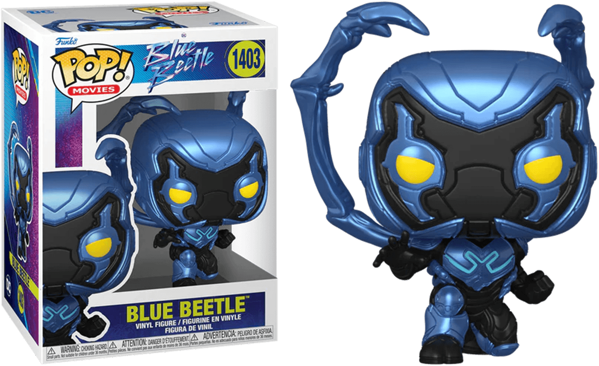 FUN72350 Blue Beetle (2023) - Blue Beetle (with chase) Pop! Vinyl - Funko - Titan Pop Culture