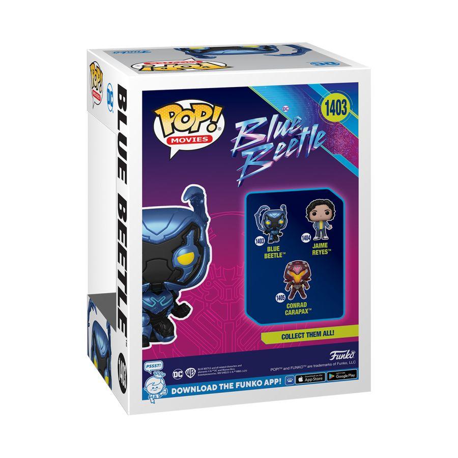 FUN72350 Blue Beetle (2023) - Blue Beetle (with chase) Pop! Vinyl - Funko - Titan Pop Culture