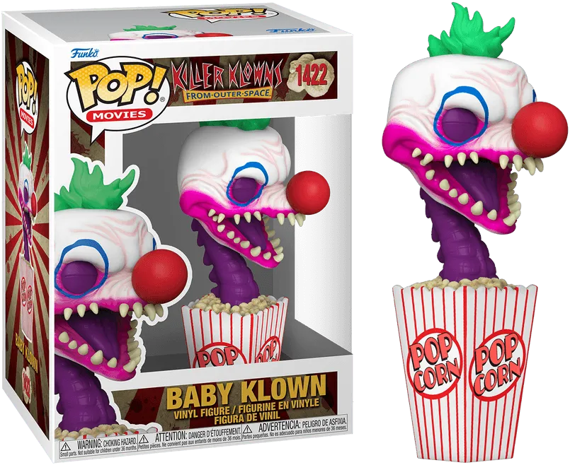 FUN72377 Killer Klowns from Outer Space - Baby Klown Pop! Vinyl - Funko - Titan Pop Culture