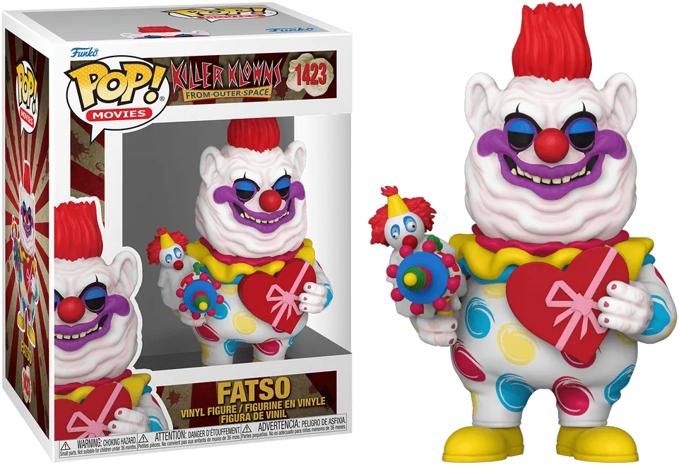 FUN72378 Killer Klowns from Outer Space - Fatso Pop! Vinyl - Funko - Titan Pop Culture