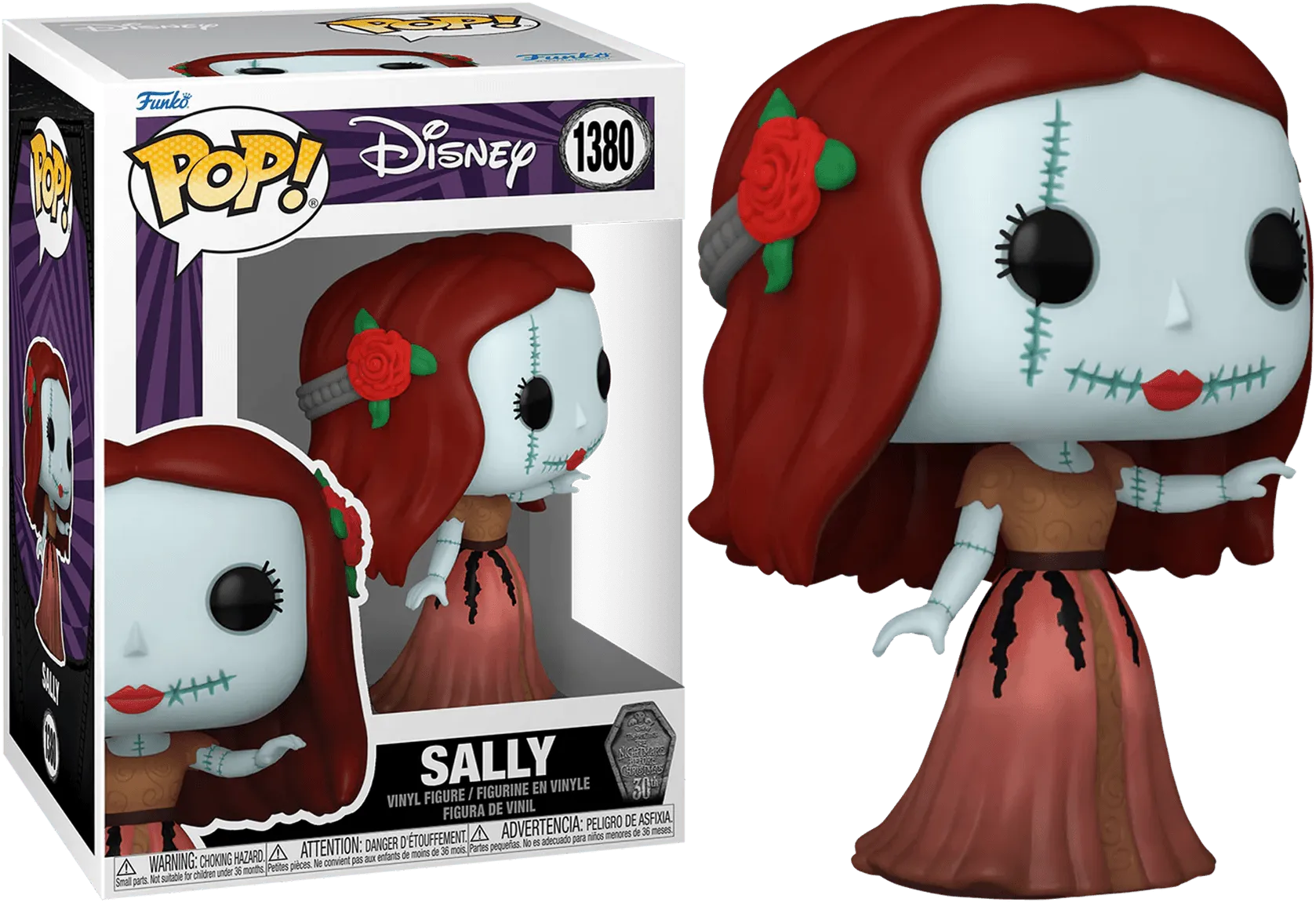 FUN72385 The Nightmare Before Christmas 30th Anniversary - Formal Sally Pop! Vinyl - Funko - Titan Pop Culture