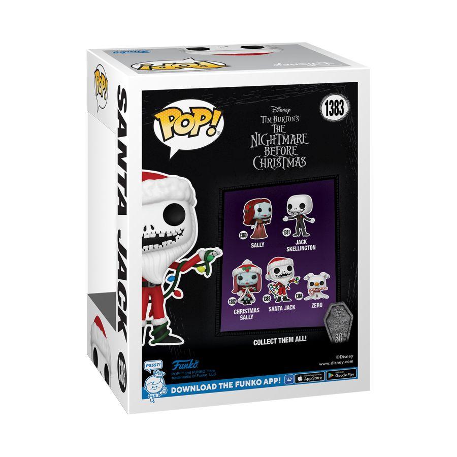 FUN72386 The Nightmare Before Christmas 30th Anniversary - Santa Jack Pop! Vinyl - Funko - Titan Pop Culture