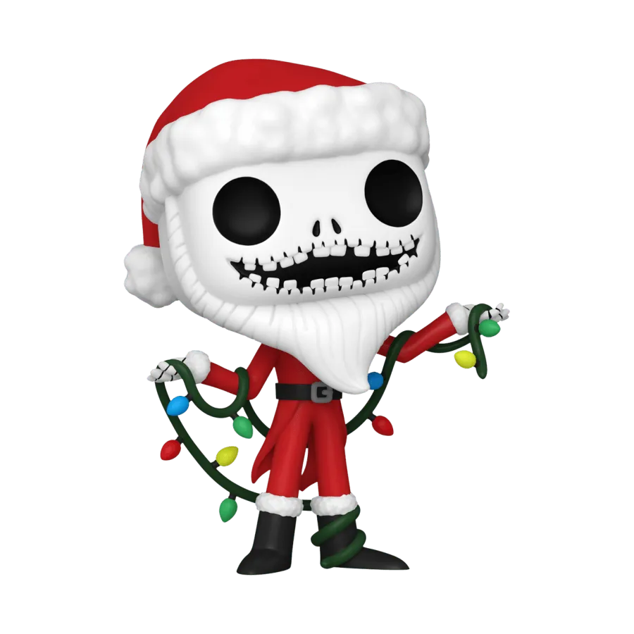 FUN72386 The Nightmare Before Christmas 30th Anniversary - Santa Jack Pop! Vinyl - Funko - Titan Pop Culture