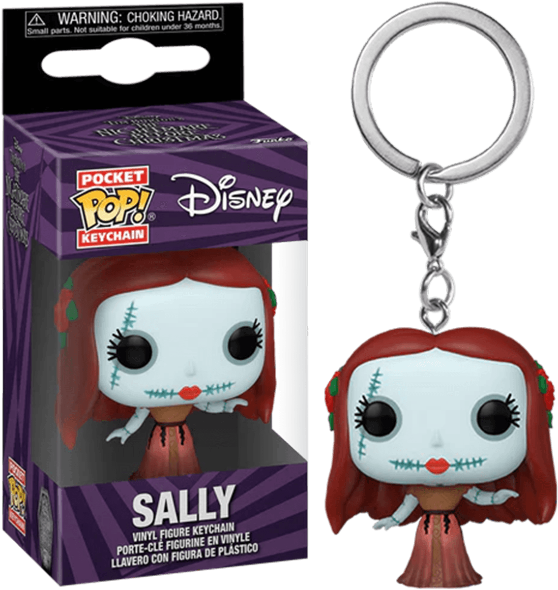 FUN72389 The Nightmare Before Christmas 30th Anniversary - Formal Sally Pop! Keychain - Funko - Titan Pop Culture