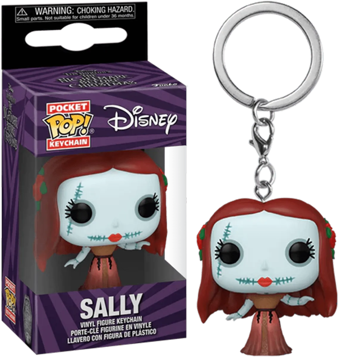 FUN72389 The Nightmare Before Christmas 30th Anniversary - Formal Sally Pop! Keychain - Funko - Titan Pop Culture