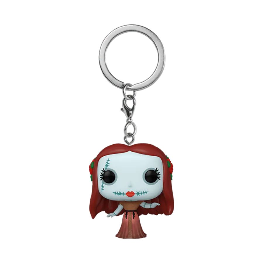 FUN72389 The Nightmare Before Christmas 30th Anniversary - Formal Sally Pop! Keychain - Funko - Titan Pop Culture