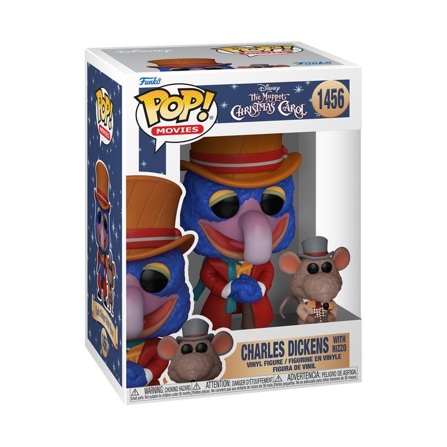 FUN72413 The Muppet's Christmas Carol - Gonzo with Rizzo Pop! Vinyl - Funko - Titan Pop Culture