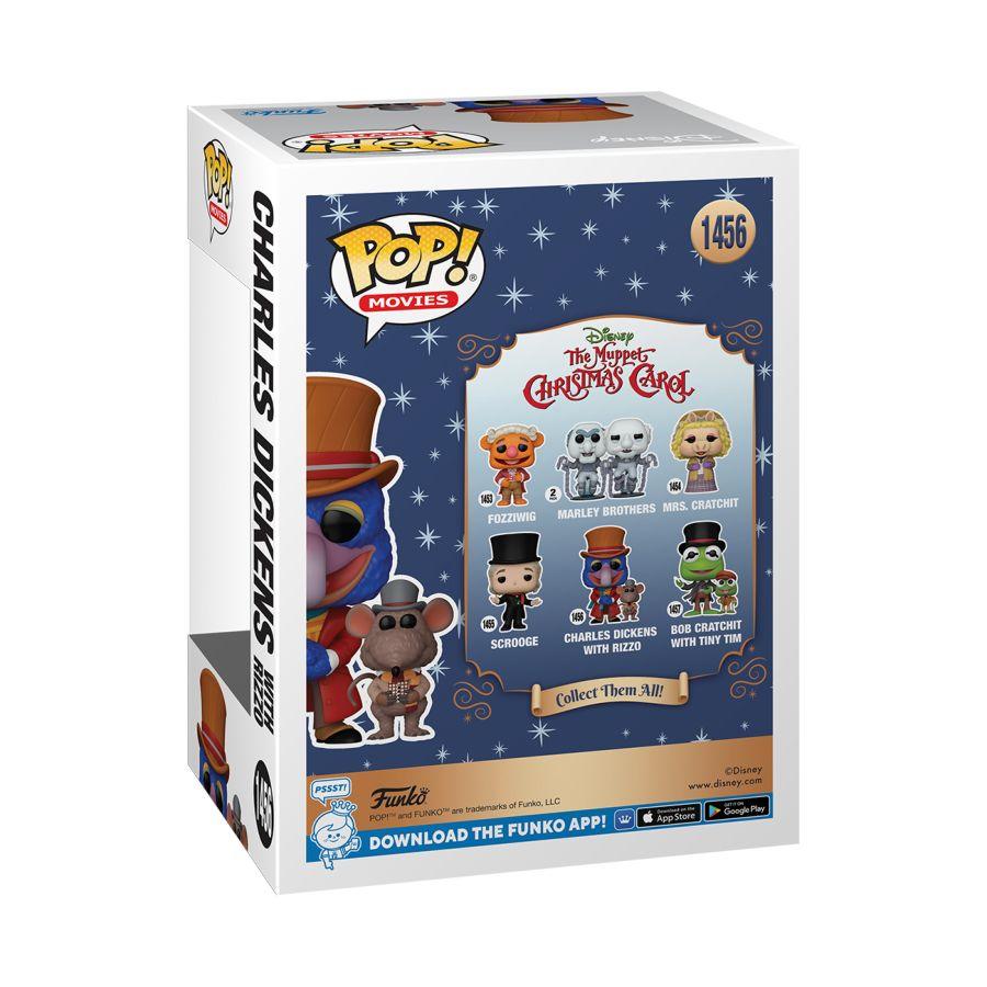 FUN72413 The Muppet's Christmas Carol - Gonzo with Rizzo Pop! Vinyl - Funko - Titan Pop Culture