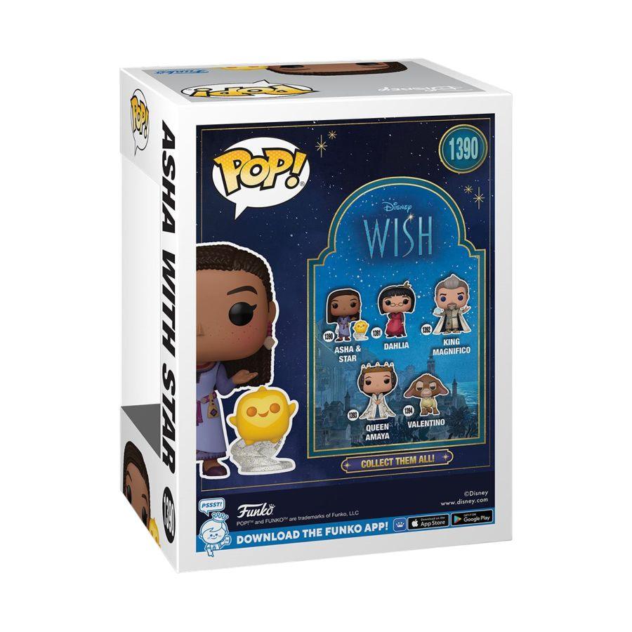 FUN72420 Wish (2023) - Asha with Star Pop! Vinyl - Funko - Titan Pop Culture