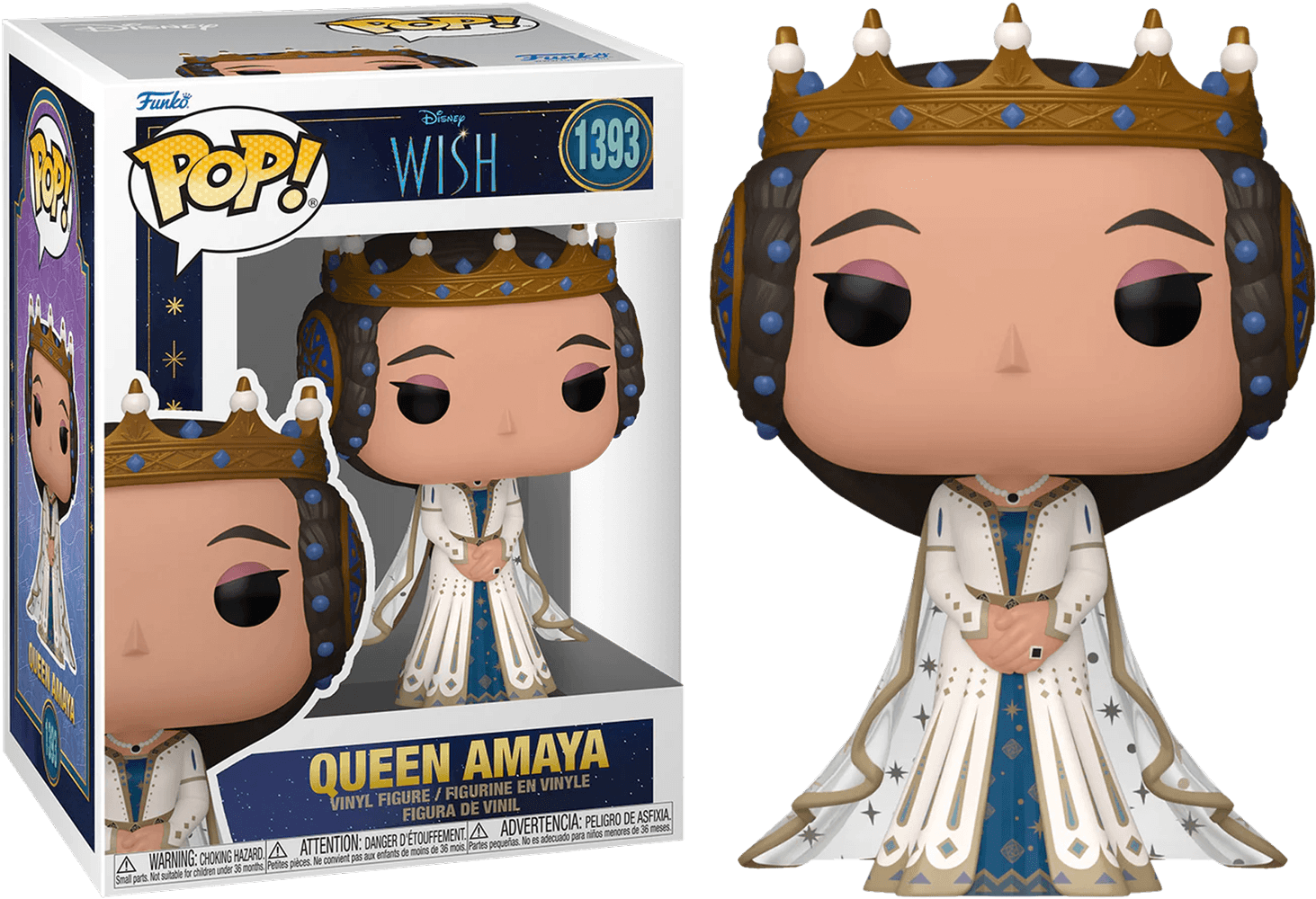 FUN72421 + FUN72422 + FUN72423 + FUN72420 + FUN74417 Wish (2023) - Royal Enchantment Pop! Vinyl Bundle (Set of 5) - Funko - Titan Pop Culture