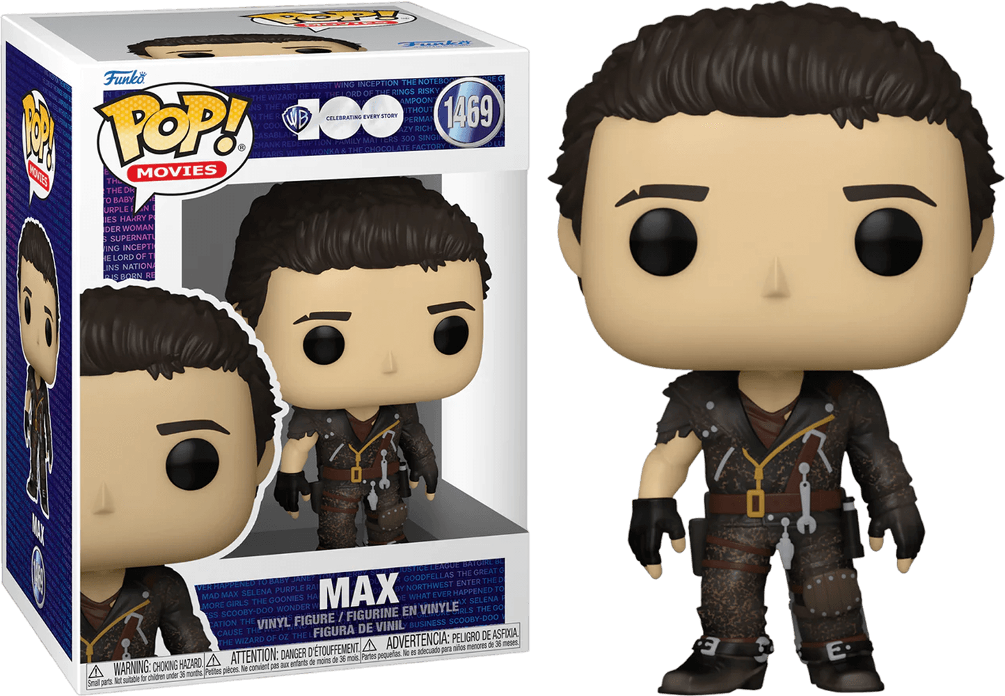 FUN72434 Mad Max: Road Warrior - Max WB100 Pop! Vinyl - Funko - Titan Pop Culture