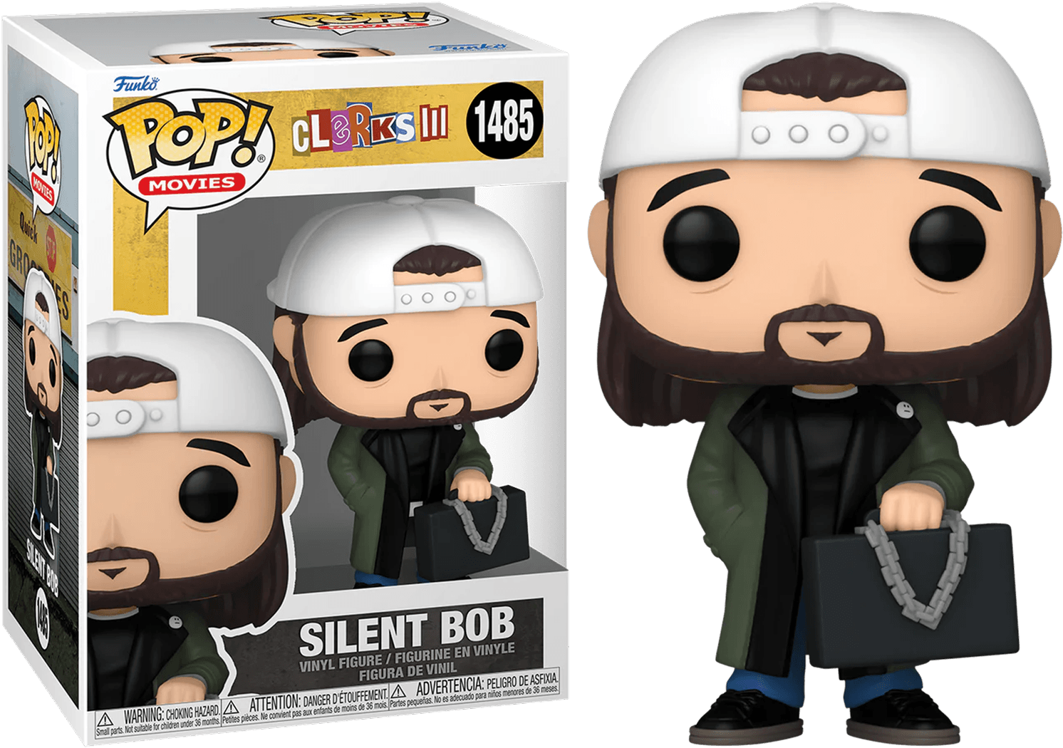 FUN72445 Clerks 3 - Silent Bob Pop! Vinyl - Funko - Titan Pop Culture