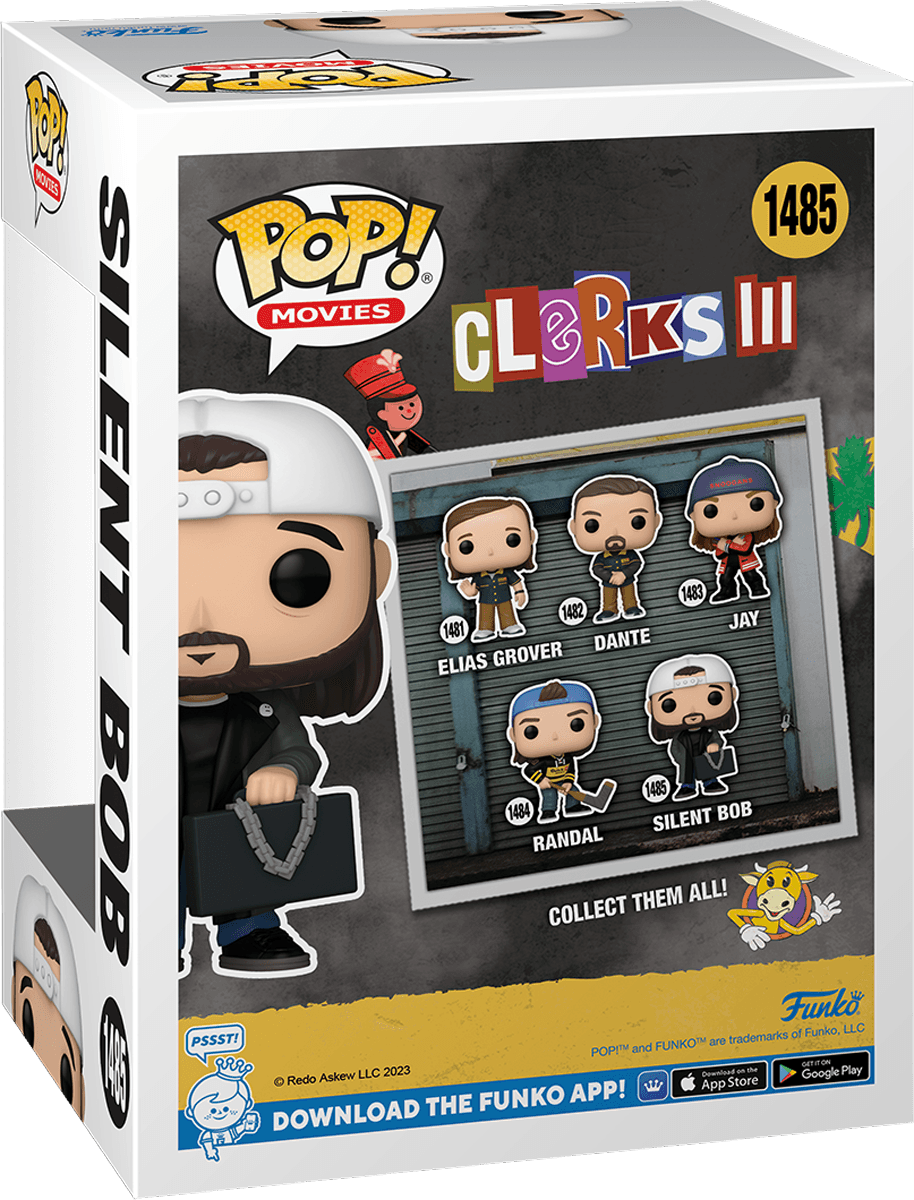 FUN72445 Clerks 3 - Silent Bob Pop! Vinyl - Funko - Titan Pop Culture