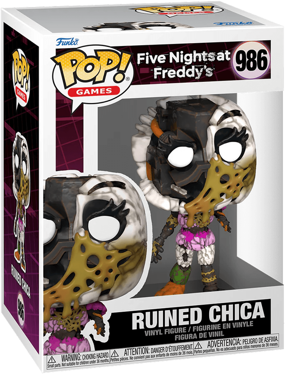 FUN72471 Five Nights at Freddy's: Security Breach - Ruined Chica Pop! Vinyl - Funko TBA - Titan Pop Culture