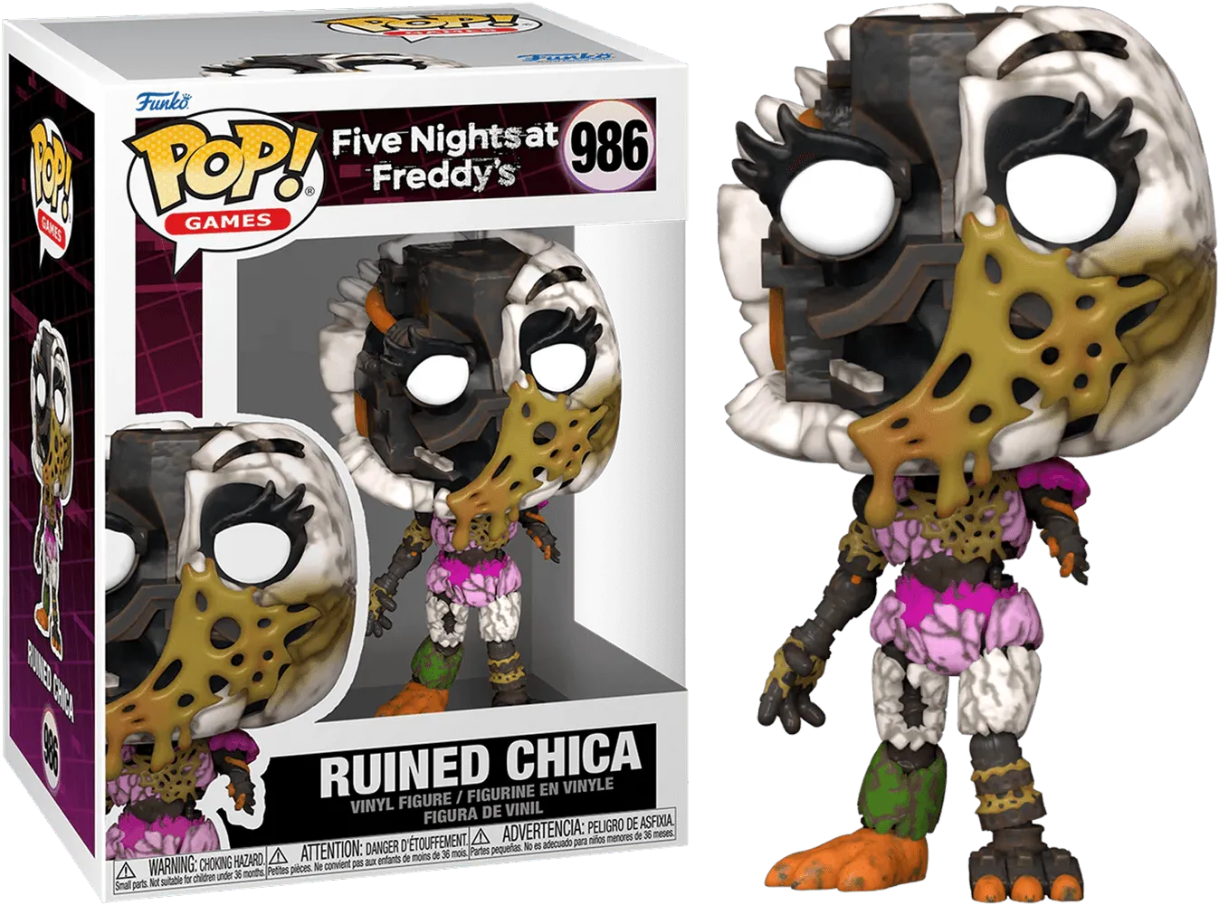 FUN72471 Five Nights at Freddy's: Security Breach - Ruined Chica Pop! Vinyl - Funko TBA - Titan Pop Culture