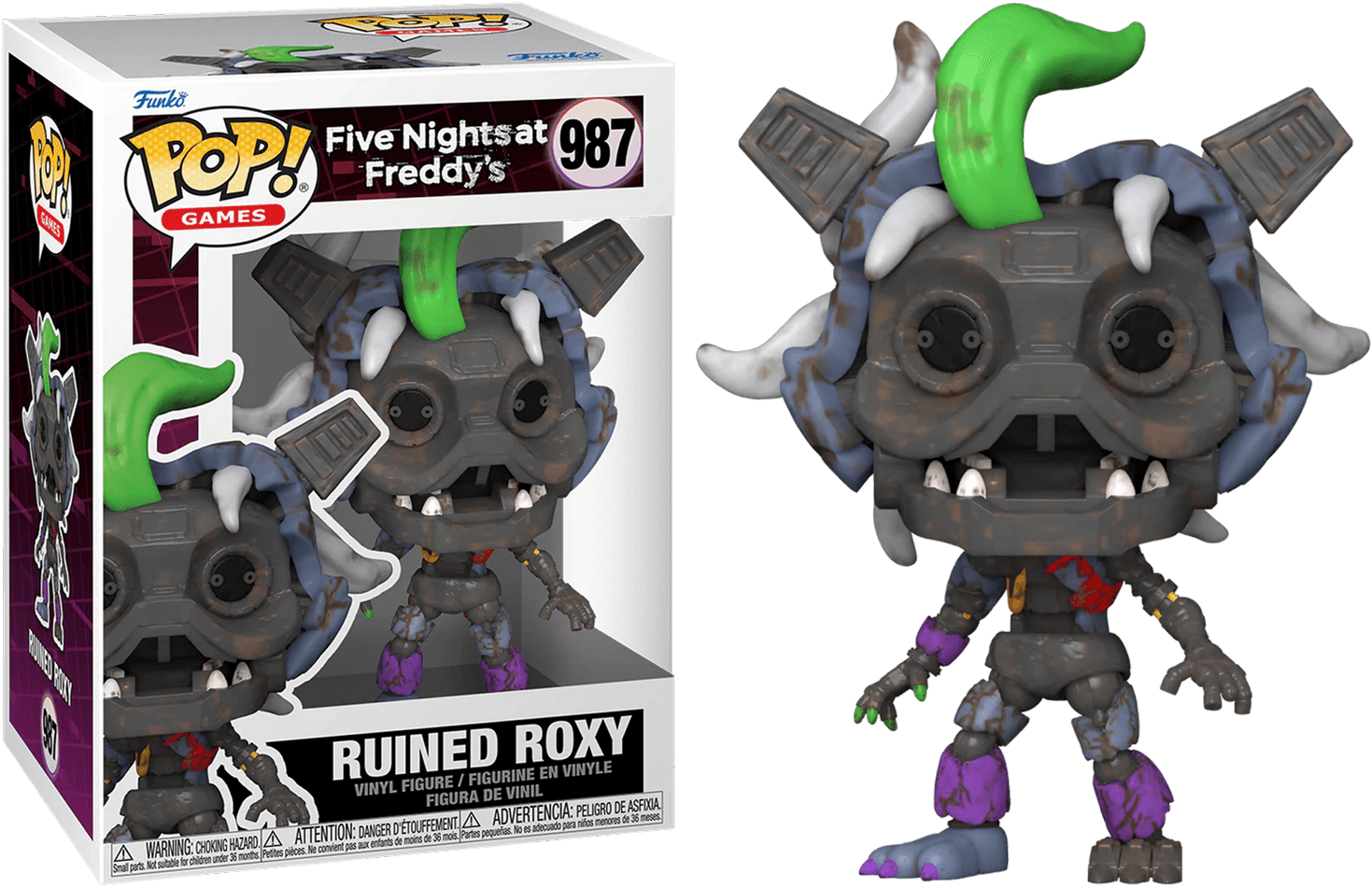 FUN72472 Five Nights at Freddy's: Security Breach - Ruined Roxy Pop! Vinyl - Funko TBA - Titan Pop Culture