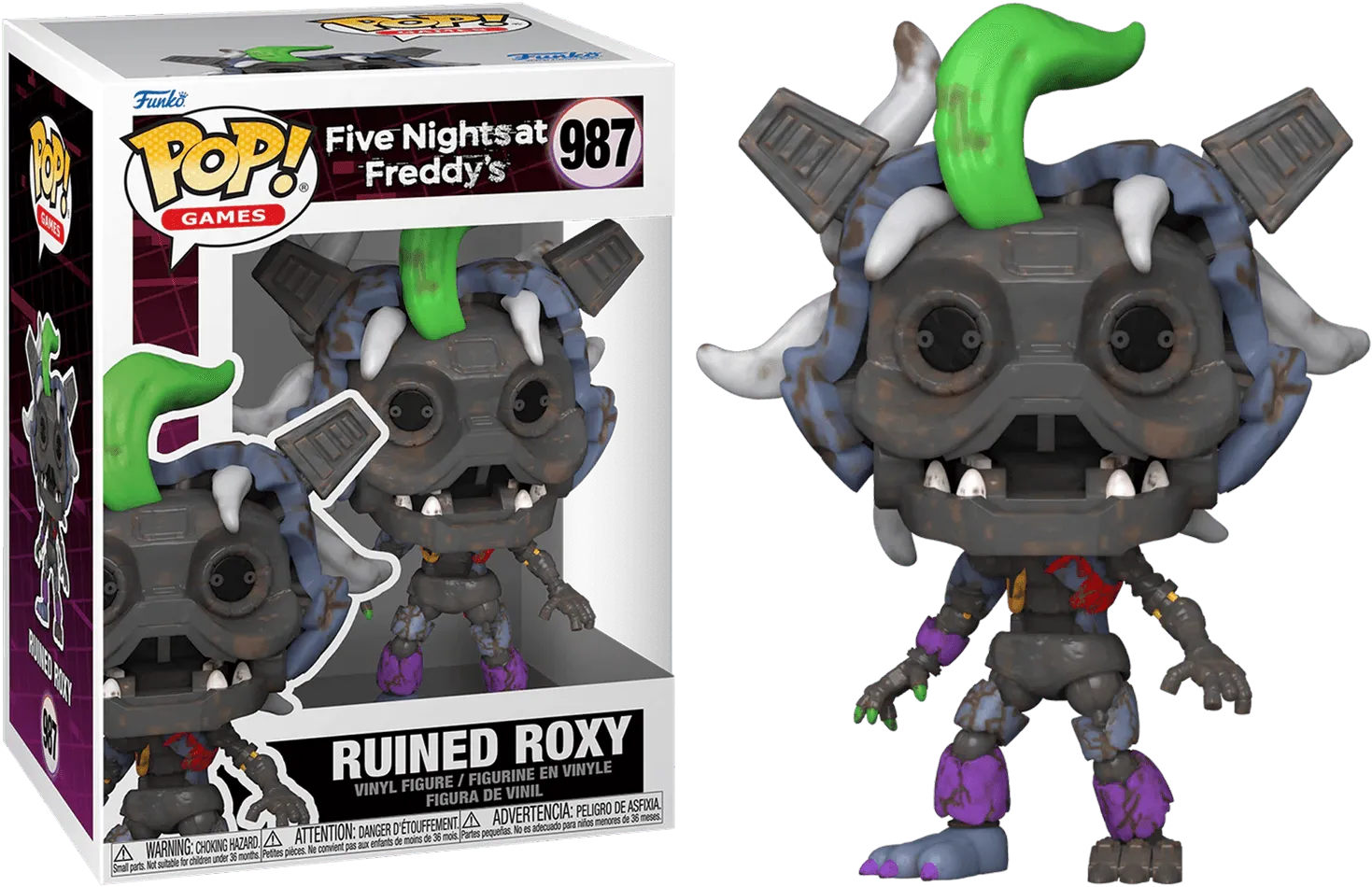 FUN72472 Five Nights at Freddy's: Security Breach - Ruined Roxy Pop! Vinyl - Funko TBA - Titan Pop Culture