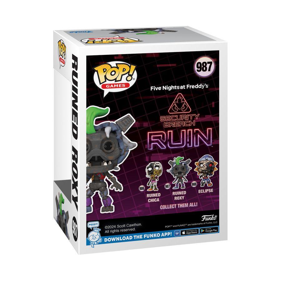 FUN72472 Five Nights at Freddy's: Security Breach - Ruined Roxy Pop! Vinyl - Funko TBA - Titan Pop Culture