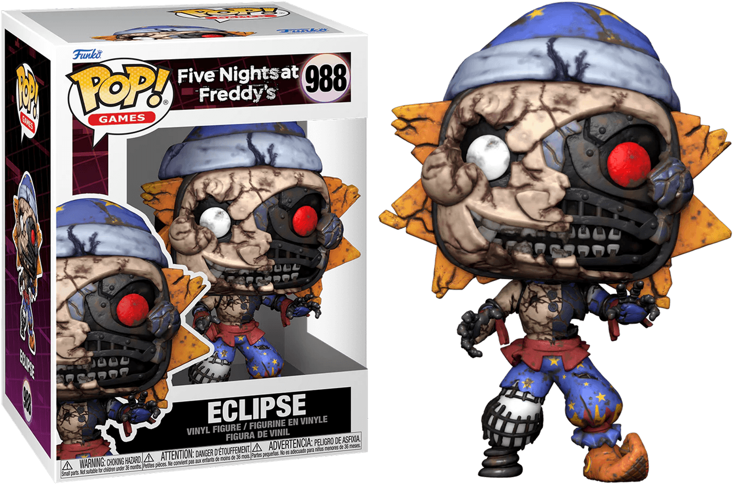 FUN72473 Five Nights at Freddy's: Security Breach - Ruined Eclipse Pop! Vinyl - Funko TBA - Titan Pop Culture