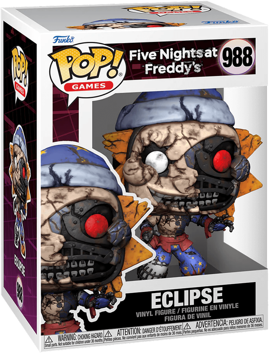 FUN72473 Five Nights at Freddy's: Security Breach - Ruined Eclipse Pop! Vinyl - Funko TBA - Titan Pop Culture