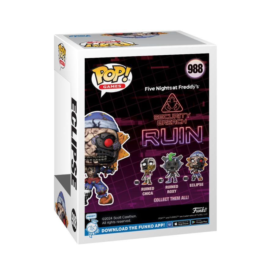 FUN72473 Five Nights at Freddy's: Security Breach - Ruined Eclipse Pop! Vinyl - Funko TBA - Titan Pop Culture