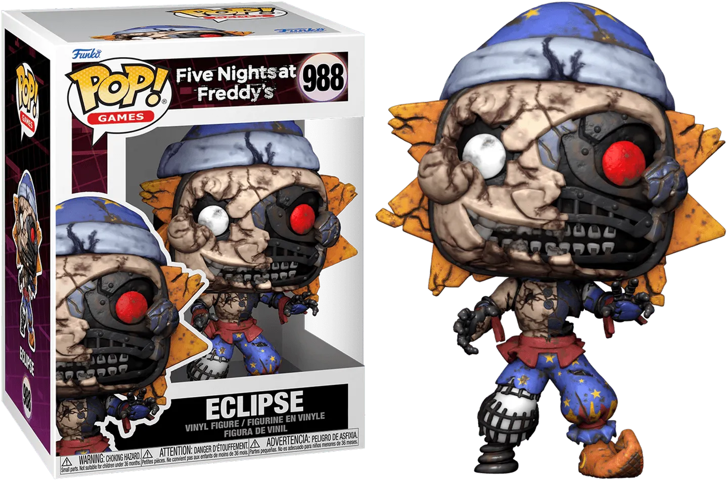 FUN72473 Five Nights at Freddy's: Security Breach - Ruined Eclipse Pop! Vinyl - Funko TBA - Titan Pop Culture