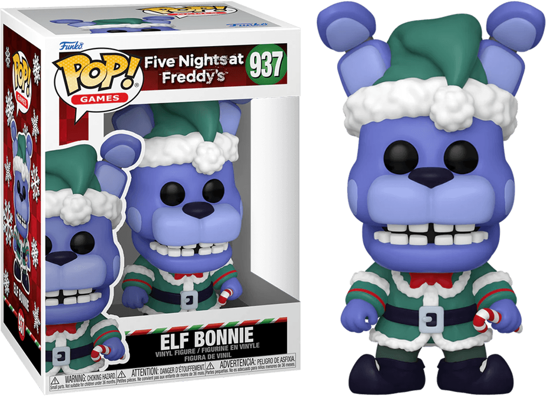 FUN72485 Five Nights at Freddy's - Holiday Bonnie Pop! Vinyl - Funko TBA - Titan Pop Culture