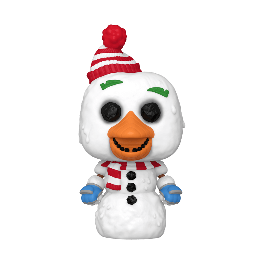 FUN72486 Five Nights at Freddy's - Holiday Chica Pop! Vinyl - Funko TBA - Titan Pop Culture