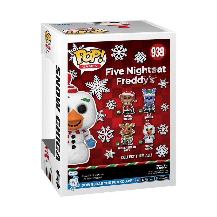 FUN72486 Five Nights at Freddy's - Holiday Chica Pop! Vinyl - Funko TBA - Titan Pop Culture