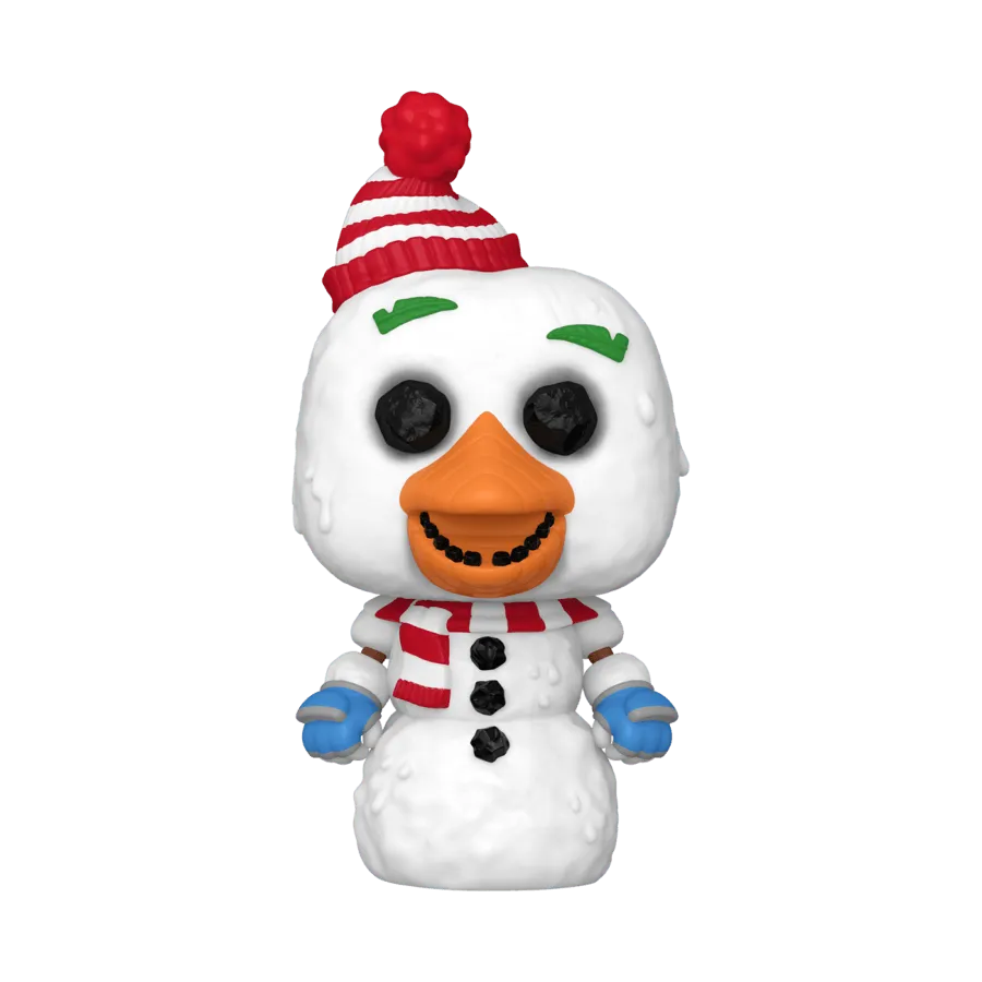 FUN72486 Five Nights at Freddy's - Holiday Chica Pop! Vinyl - Funko TBA - Titan Pop Culture