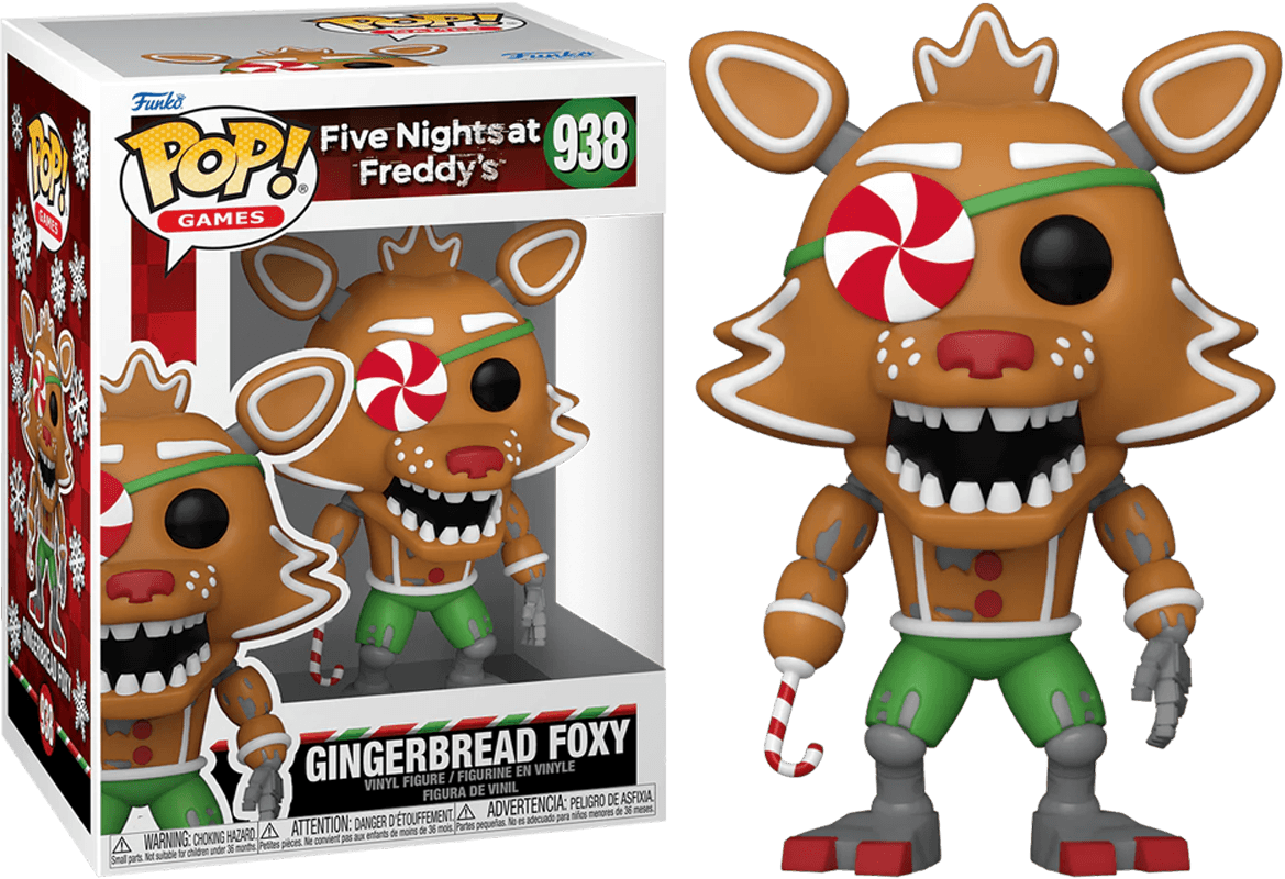 FUN72487 Five Nights at Freddy's - Holiday Foxy Pop! Vinyl - Funko - Titan Pop Culture