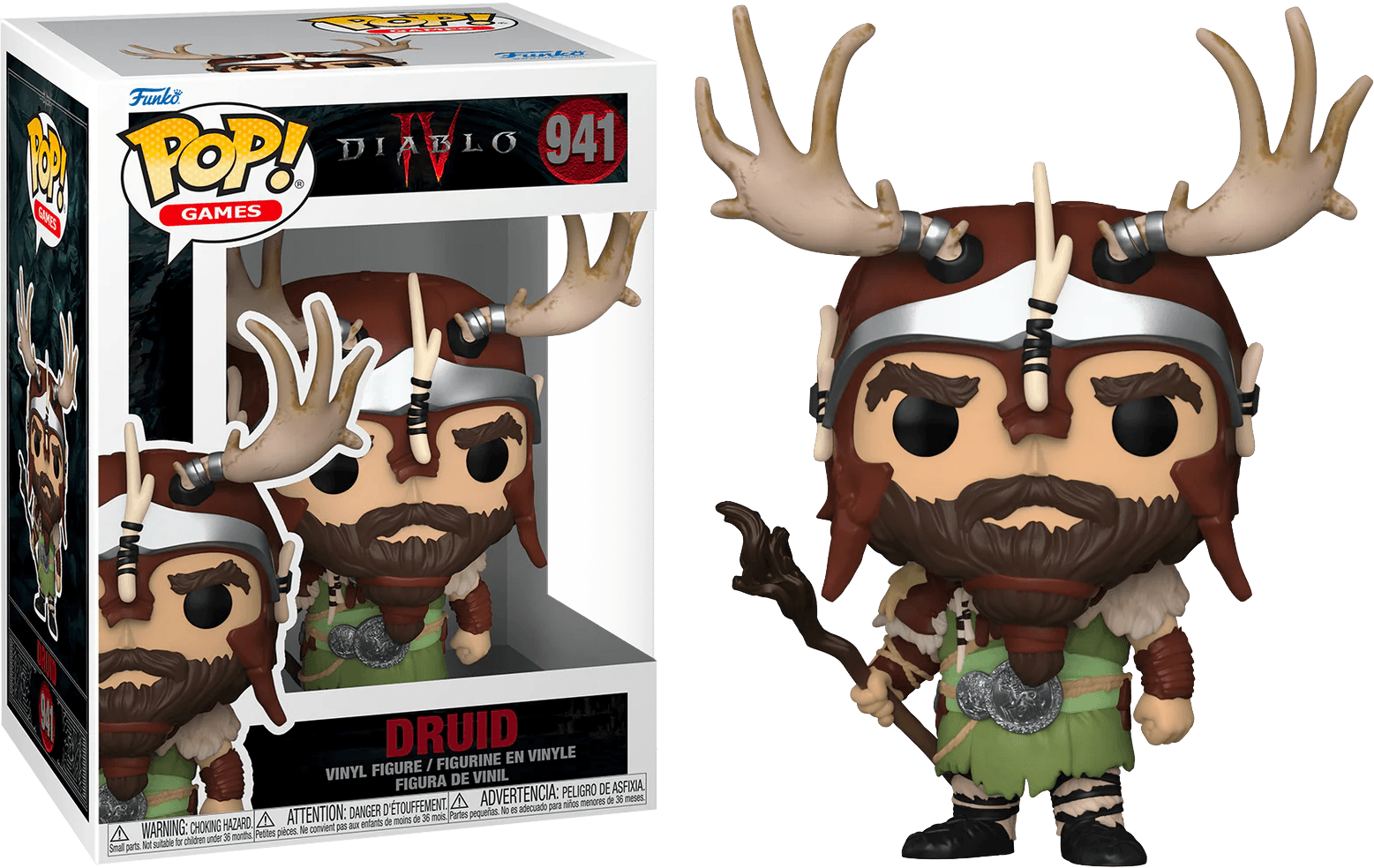 FUN72494 Diablo 4 - Druid Pop! Vinyl - Funko - Titan Pop Culture