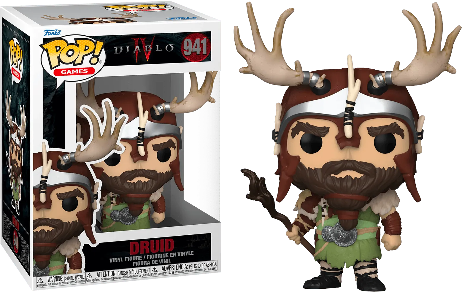 FUN72494 Diablo 4 - Druid Pop! Vinyl - Funko - Titan Pop Culture