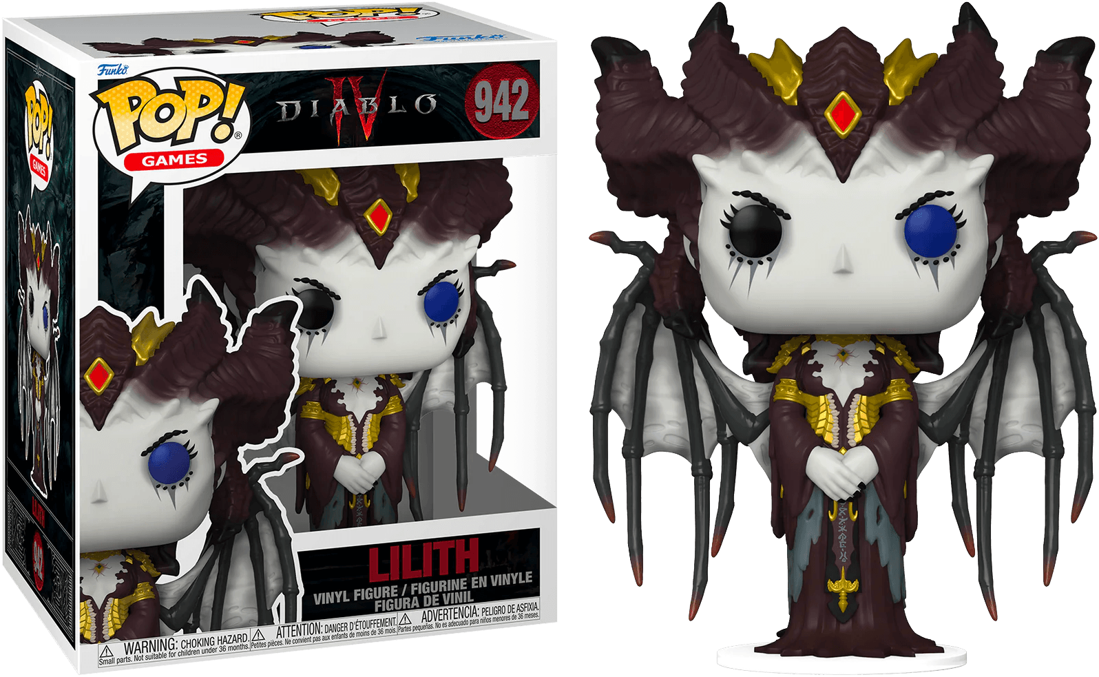 FUN72498 Diablo 4 - Lilith 6" Pop! Vinyl - Funko - Titan Pop Culture