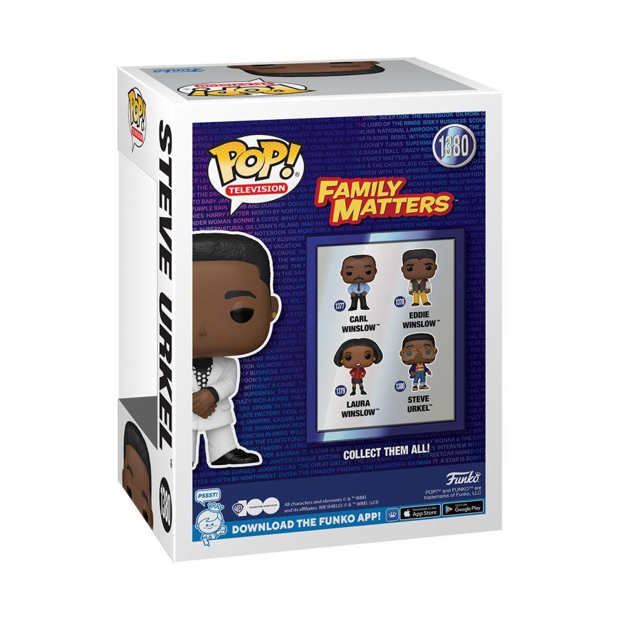 FUN72511 Family Matters - Steve Urkel (with Chase) Pop! Vinyl - Funko - Titan Pop Culture